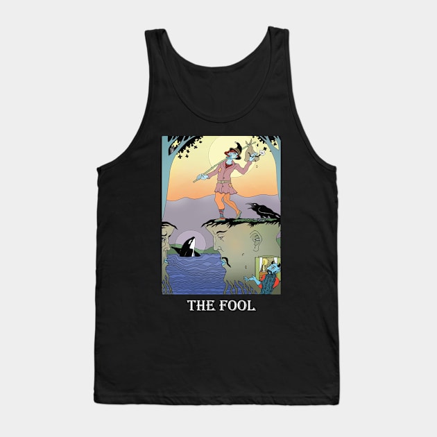 Tarot The Fool Tank Top by christoph